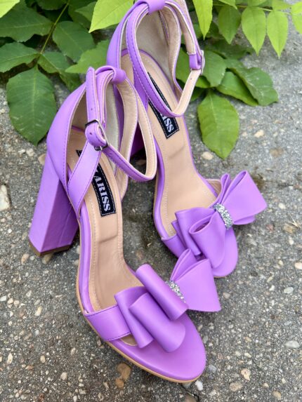 Sandale Lariss Piele Naturala Lila