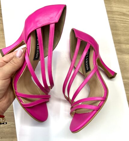 Sandale Lariss Piele Naturala Fuchsia