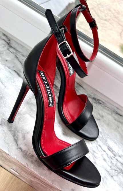 Sandale Lariss Piele Naturala Negru