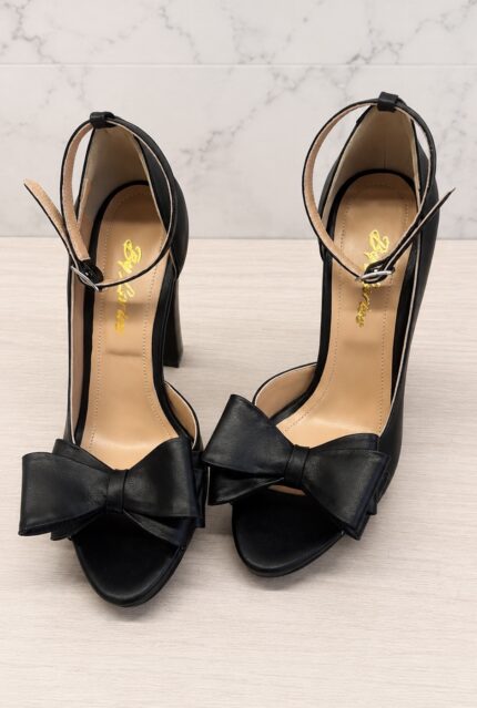 Sandale Lariss Piele Naturala Negru
